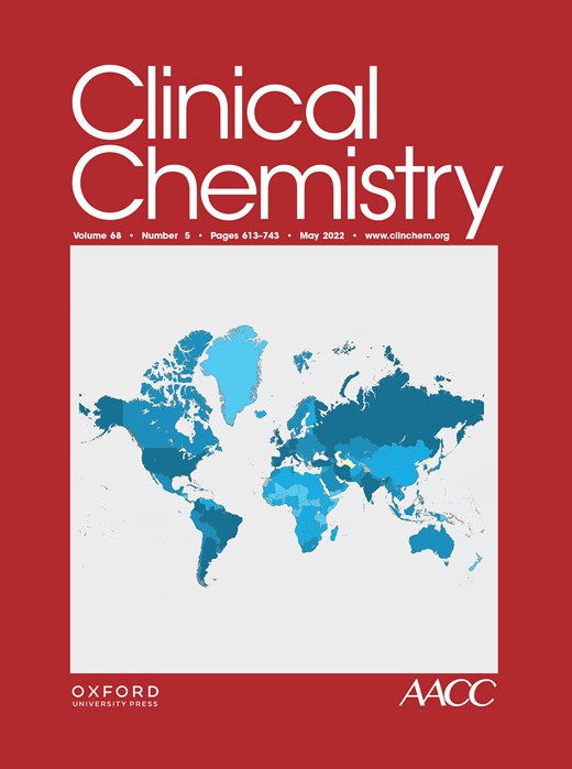 Clinical Chemistry (Association for Diagnostics & Laboratory Medicine) - Volume 68, Issue 5 May 2022