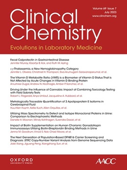 Clinical Chemistry (Association for Diagnostics & Laboratory Medicine) - Volume 69, Issue 7 July 2023