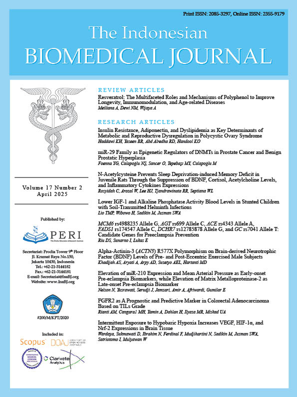 The Indonesian Biomedical Journal - Vol 17 No 2 2025