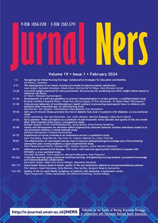 Jurnal Ners - Vol. 19 No. 1 (2024): Februari 2024