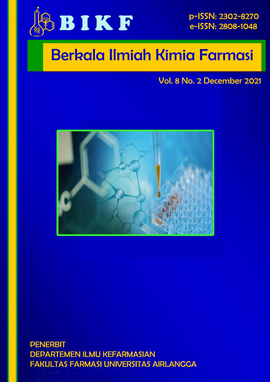 Berkala Ilmiah Kimia Farmasi (BIKF) - Vol. 8 No. 2 (2021)