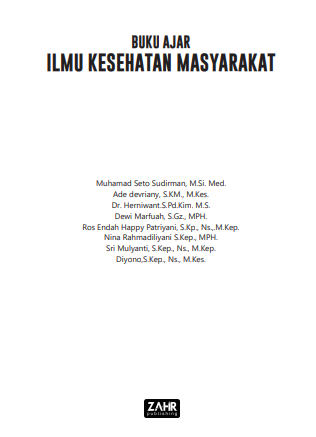 Buku ajar ilmu kesehatan masyarakat