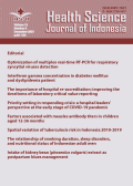 Health Science Journal of Indonesia (HSJI) - Vol 12 No 2 2021