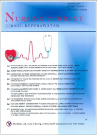 Nursing Current Journal Vol 7, No 1 (2019)