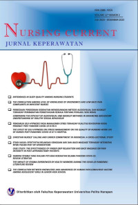 Nursing Current Journal Vol 11, No 2 (2023)