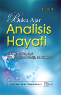 Buku ajar analisis hayati