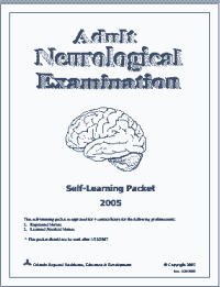 Adult Neurological Examination : Self-Learning Packed 2005