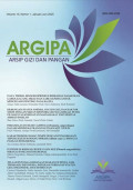 Jurnal ARGIPA (Arsip Gizi dan Pangan) Vol. 8 No. 1 2023
