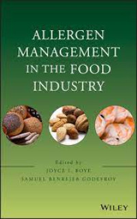 Allergan management in the food industry