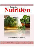 Amerta Nutrition Vol 2 No 4 (2018)