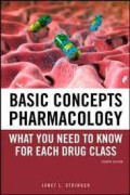 Basic concepts in pharmacology - What you need to know for each drug class medicine. Edition 4