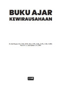 Buku ajar kewirausahaan