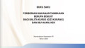 Buku saku pemberian makanan tambahan berupa biskuit bagi balita kurus (gizi kurang) dan ibu hamil kek