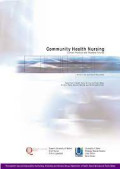 Community health nursing - Current practice and possible futures