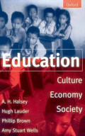 Education - Culture, Economy and society