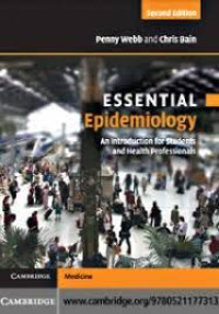 Essential epidemiology - An Introduction for students and health professionals. 2nd Edition