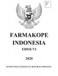 Farmakope Indonesia Edisi VI 2020