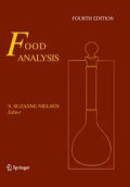 Food analysis Edition 4