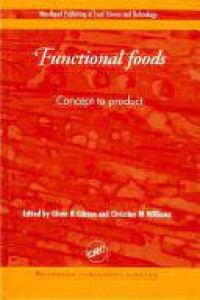 Functional foods - Concept to product