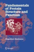 Fundamentals of protein structure and function