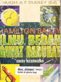 Hamilton Bailey Ilmu Bedah Gawat Darurat