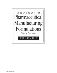 Handbook of Pharmaceutical Manufacturing Formulations