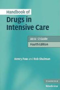 Handbook of drugs in intensive care. Edition 4