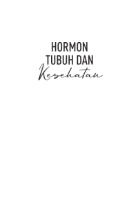 Hormon tubuh dan kesehatan