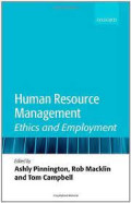 Human resources management - Ethics and employment