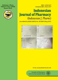 Journal Of Pharmacy Indonesia (Indonesia J.Pharm) VOL 31 NO 1 2020