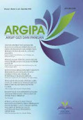 Jurnal ARGIPA (Arsip Gizi dan Pangan) Vol. 3 No. 2 Juli - Des 2018
