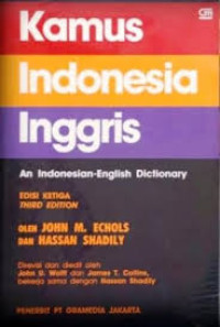 Kamus indonesia inggris  : An indonesian english dictionary Edisi 3 Cet. 5