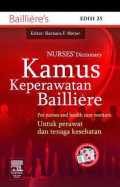 Kamus keperawatan bailliere untuk perawat dan tenaga kesehatan Edisi 25