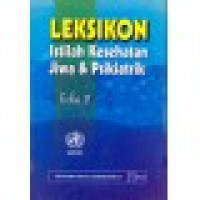 Leksikon : Istilah kesehatan jiwa dan psikiatri