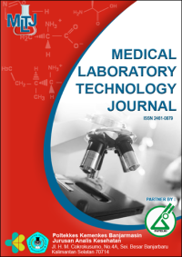 Medical Laboratory Technology Journal - Vol. 7 No. 2 (2021)