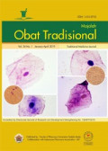 MAJALAH OBAT TRADISONAL Vol. 24 No. 1 Jan - April 2019