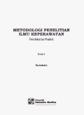 Metodologi Penelitian Ilmu Keperawatan Pendekatan Praktis Edisi 4