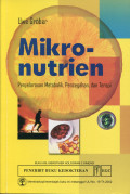 Mikro-Nutrien ; Penyelarasan Metabolik,Pencegahan,Dan Terapi
