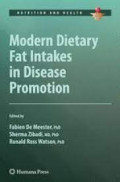 Modern dietary fat intakes in disease promotion