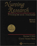 Nursing research - Principles and methods. Edition 7