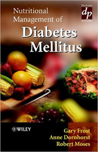 Nutritional Management of Diabetes Mellitus