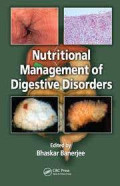 Nutritional management of digestive disorders