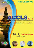ACCLS 2018 : 17th ASEAN Conference of Clinical Laboratory Sciences (Precision medicine through laboratory medicine 25 - 26 April 2018