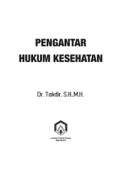 Pengantar Hukum Kesehatan