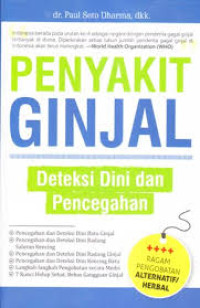 Penyakit ginjal : deteksi dini dan pencegahan