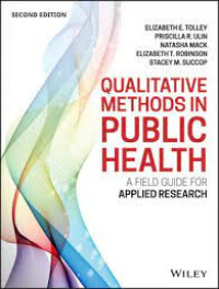 Qualitative Methods in Public Health - A Field Guide for Applied Research, 2nd Edition