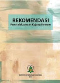 Rekomendasi penatalaksanaan kejang demam