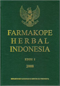 Suplemen III Farmakope Herbal Indonesia Edisi 1