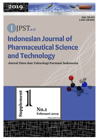 Indonesian Journal of Pharmaceutical Science and Technology - IJPST Suppl. 2, No. 1 (2019)