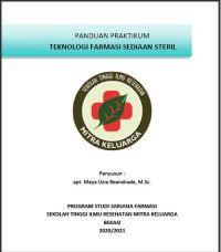 Panduan praktikum teknologi farmasi sediaan steril